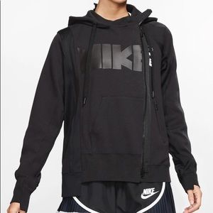 Nike x Sacai Womens Double Zip Hoodie